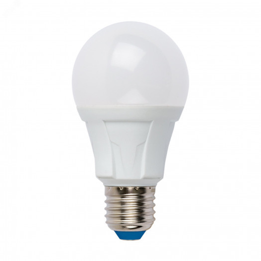 Лампа светодиодная LED 8вт 175-250В форма А 700Лм E27 6500К Uniel ЯРКАЯ
