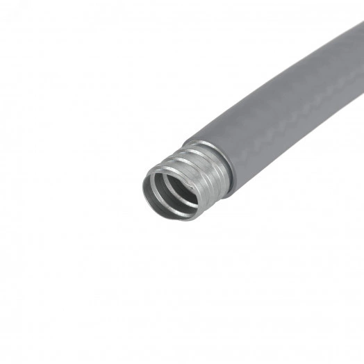 Металлорукав DN 26мм в гладкой EVA изоляции Dвнутр=26.5 мм Dнар= 34.0 IP66 (25 м) серый