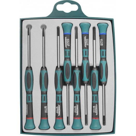Набор отверток для точной механики, 65 мм, 8 предметов