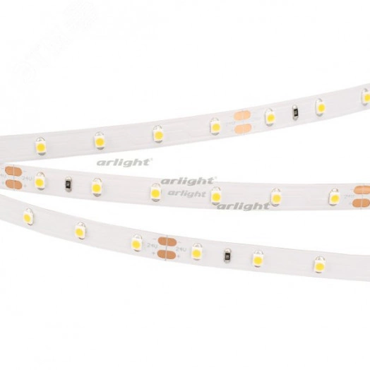 Лента LED RT 2-5000 24V Day4000 (3528, 300 LED, LUX) (ARL, 4.8 Вт/м, IP20)