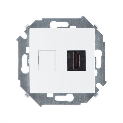 Simon15 Розетка для подключения HDMI-разъёма      аудио/видео, v1.4, тип А, белый