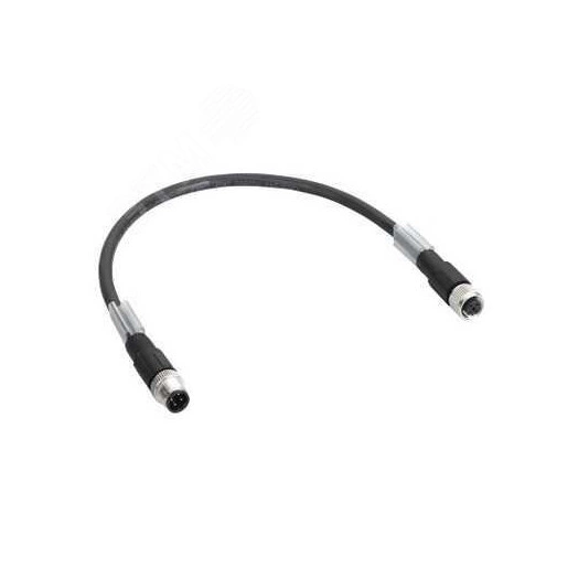 Шина ТМ7 прямой M12-B 4pin Male-Female 15м