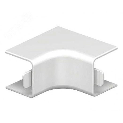 Крышка внутреннего угла кабельного канала WDKH 20x20 мм (ABS-пластик, белый)