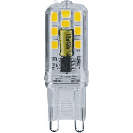 Лампа светодиодная LED 3вт 230в G9 тепло-белый капсульная