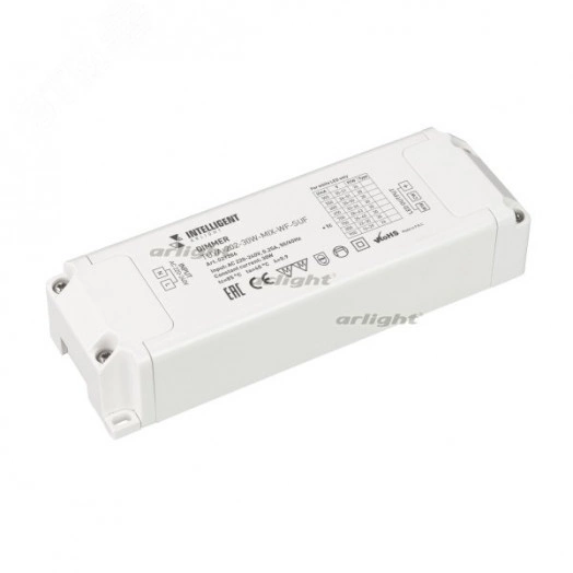 Диммер TUYA-202-30W-MIX-WF-SUF (230V, 433MHz, 500-900mA) (IARL, -)