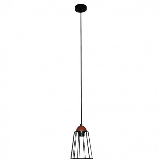 Светильник Конти 211 черн.муар медь (Плафон Конус) НСБ 01-60-169 Е27 ИМ