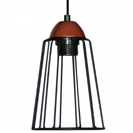 Светильник Конти 211 черн.муар медь (Плафон Конус) НСБ 01-60-169 Е27 ИМ