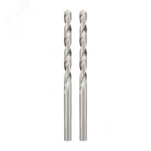 Сверло по металлу 2.5х57х30 мм HSS (упак - 2 шт.) DIN 338