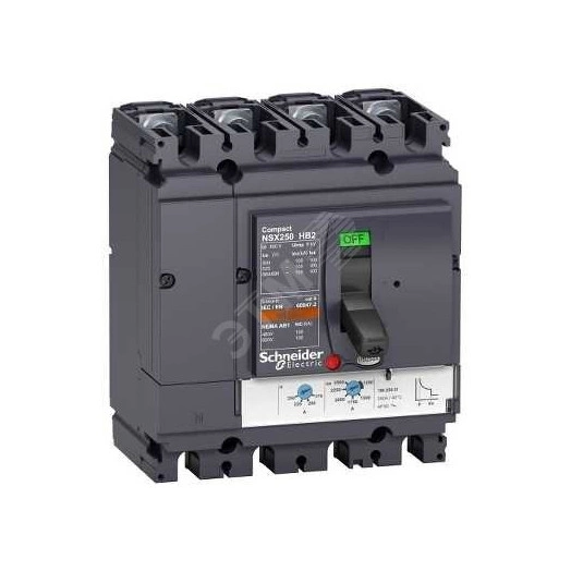 Выключатель автоматический силовой в литом корпусе для промышленного электроснабжения