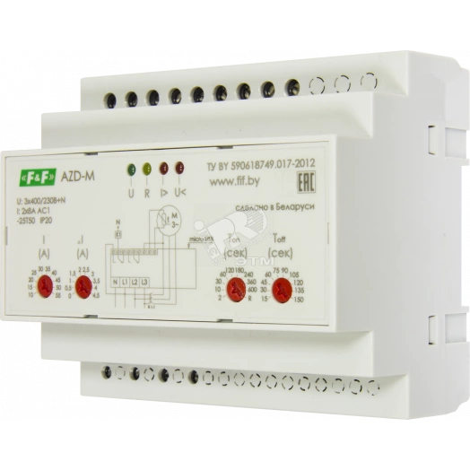 Реле защиты электродвигателей AZD-M-01