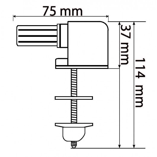 Комплект креплений микролифт для сидений САМАРА
