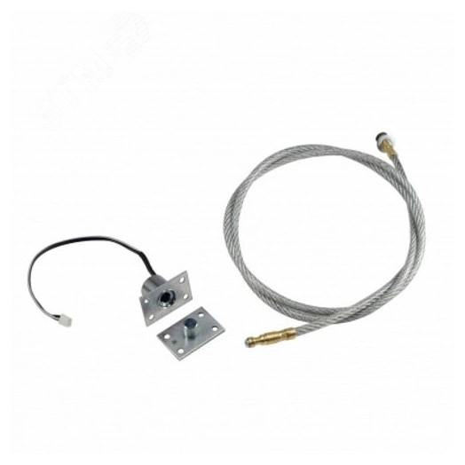 Замок электромеханический с гибким ригелем