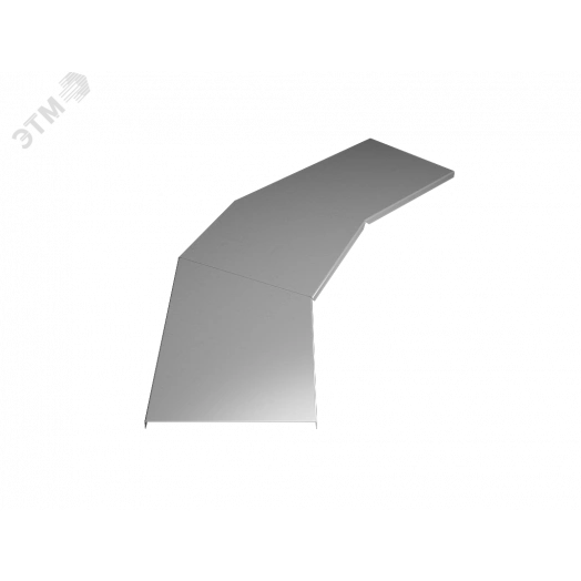 Крышка лестничного горизонтального угла 45 гр. 150 мм
