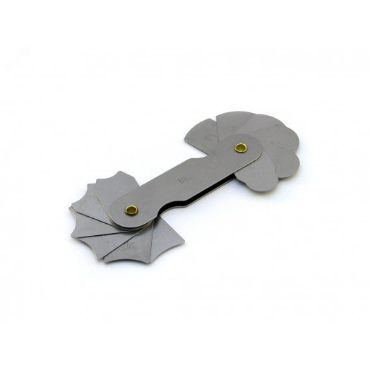 Набор шаблонов радиусных №2 (R 8-25 мм)