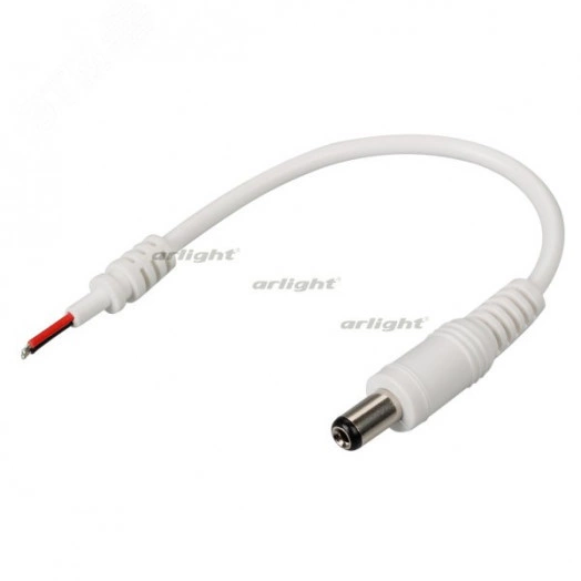 Коннектор питания J5.5-2.1mm-F-10cm (ARL, -)