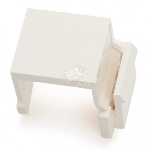 Вставка-заглушка формата Keystone Jack белая