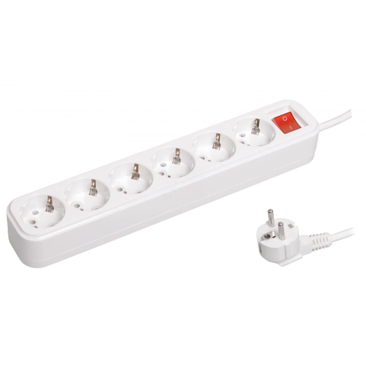 Удлинитель У06В 6 места 2Р+РЕ/3 метра 3х1мм.кв 16А/250В CLASSIC