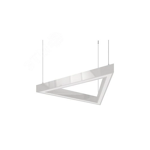 Светильник LED СТРЕЛА R ТРЕУГОЛЬНИК (ССО) 54Вт 3500Лм 3,0К IP20 опаловый рассеиватель (LE-ССО-23-054-5609-20Т)