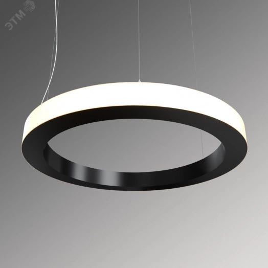 Светильник светодиодный RVE-LBX-RING-OUT-1600-P (Кольцо наружу 1600х1600х50мм S53мм 121Вт Подвесной 4000К Белый)