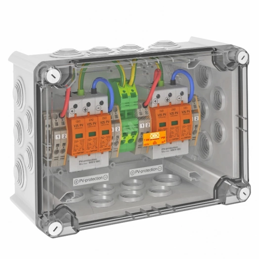 Комплект УЗИП в защитном корпусе  (Класс I+II), 900 В