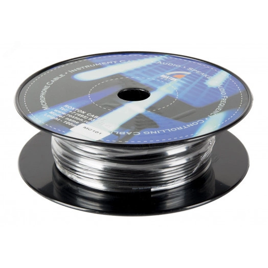 Кабель инструментальный MC101 (экранированный несимметричный), диаметр 3 мм, медный экран (бухта 100 м)