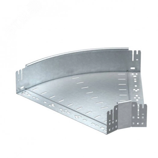 Секция угловая 45град. 110x500 горячий цинк