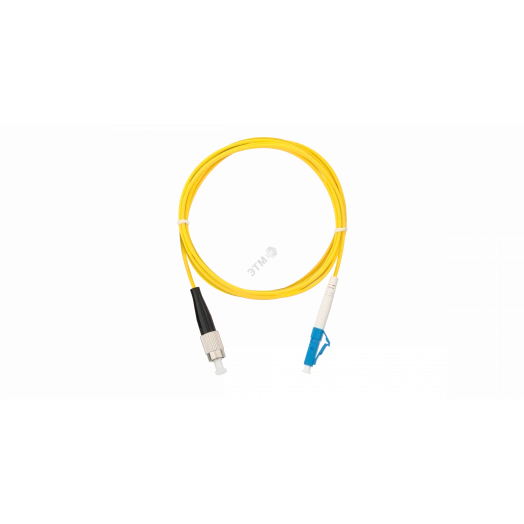 Шнур оптический переходной SM 9/125 OS2 FC/UPC-LC/UPC одинарный LSZH 2мм