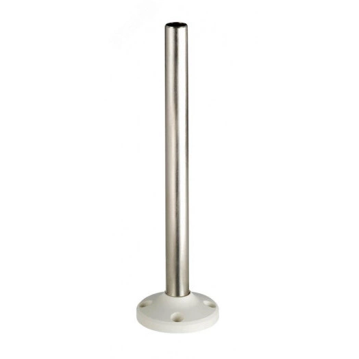 Труба с опорой 400мм алюминиевая