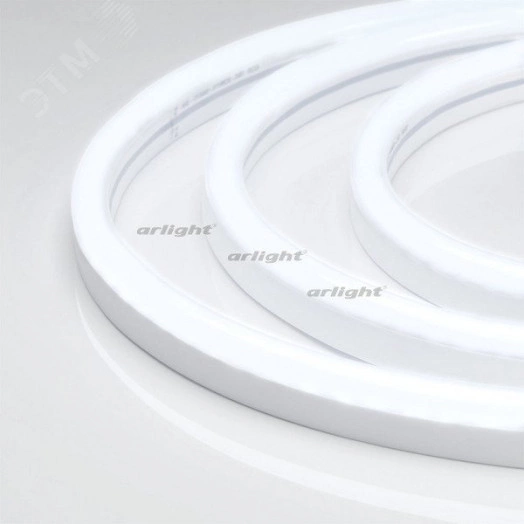 Гибкий неон ARL-NEON-2615-SIDE 24V White (ARL, 8 Вт/м, IP65)
