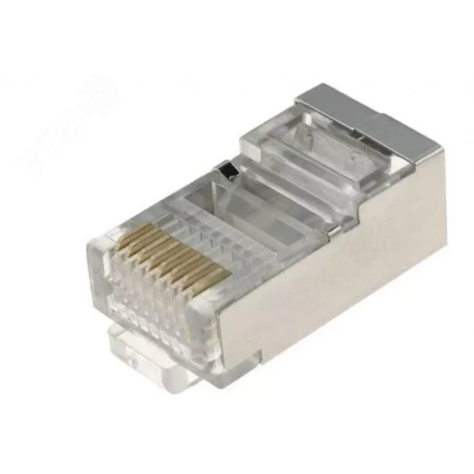 Джек RJF-1 RJ-45 8P8C CAT 5e экранированный