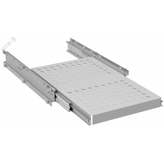 Полка выдвижная серверная 140кг 700мм серая ITK by ZPAS