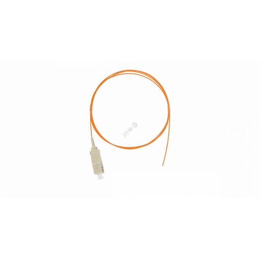 Шнур опт монтажный, MM 50/125 OM2, SC/UPC, LSZH, 0.9мм, оранж, 1м, уп-ка 2шт.