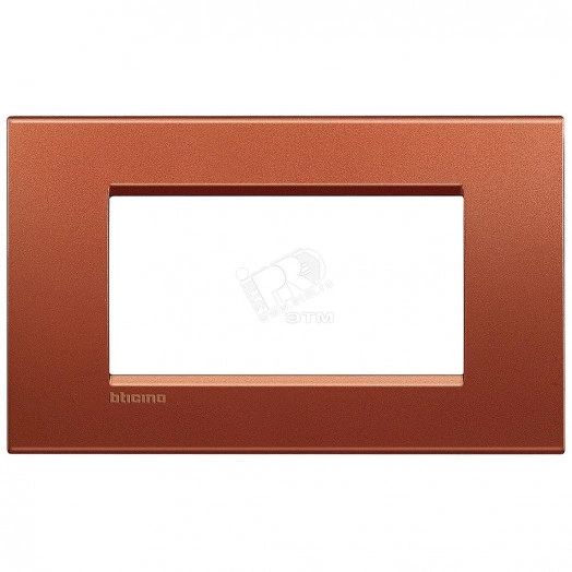 LivingLight Рамка прямоугольная 4 поста Красный шелк