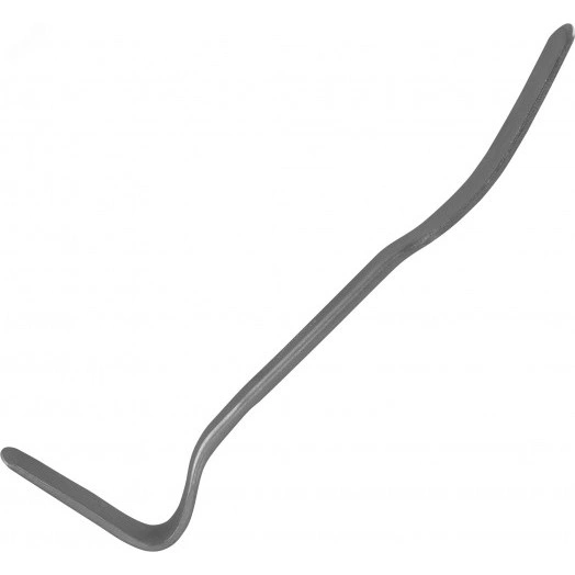 Лопатка монтажная изогнутая 90° для кузовных работ 380 мм.