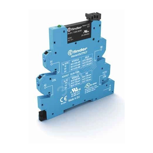 Модуль интерфейсный твердотельное реле MasterOUTPUT выход 2A (24В DC) 12В DC IP20 безвинтовые клеммы 'Push-in'