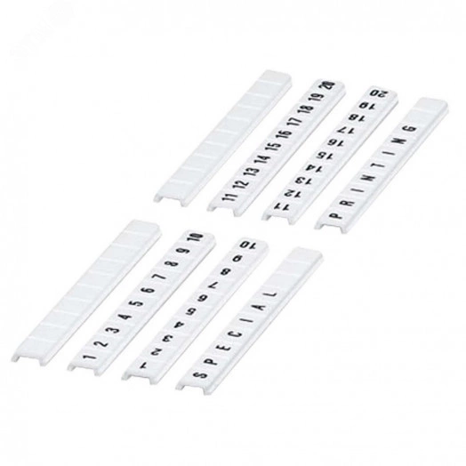 Лента маркировочная гибкая 6 мм 10 знаков 1 на 10, напеч гориз