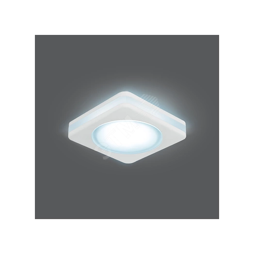 Светильник Backlight BL101 Квадрат. Белый, 5W, LED 4000K 1/60