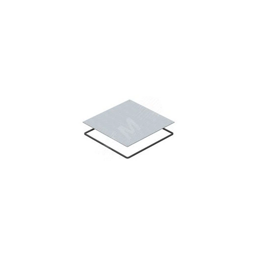 Заглушка монтажного основания UZD350 влагозащитная 383x383x4 мм (сталь)