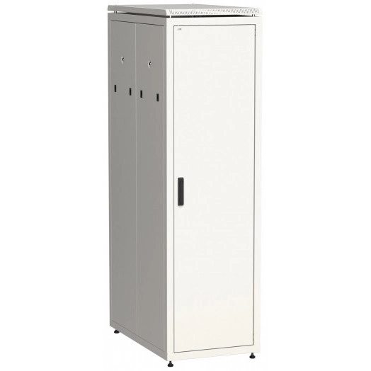 Шкаф сетевой 19дюйм LINEA N 42U 600х1000 мм металлические двери серый