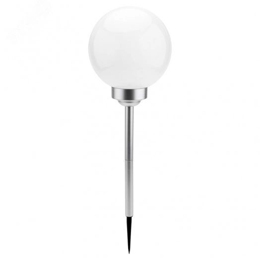 Светильник светодиодный ШАР ф250 LED Lamper  встроенная солнечная панель, аккумулятор, датчик света