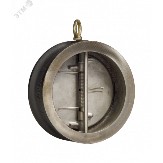 Обратный клапан СV16-500 DN 500 PN 16 Tмакс. град 110 м/ф чугун/нерж.сталь