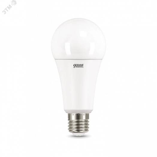 Лампа светодиодная LED 35 Вт 2670 Лм 3000К теплая E27 А67 Elementary Gauss
