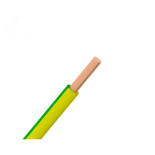 Провод силовой ПуВнг(А)-LS 1х0,5желто-зеленый ТРТС