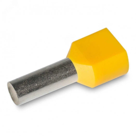 Наконечник штыревой втулочный изолированный GLW-НШВИ 2х2,5-10