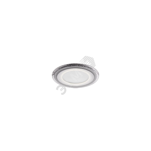 Светильник светодиодный встраиваемый ДВО-6+3 Вт 540 Лм 3000К Круг IP20 3 режима LED монтажный d120 мм 144х31 мм 180-265 В Bubbles Gauss