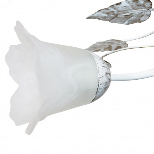 Светильник НПБ-01-3х60-111 Глория 131 белый/золотоИУ