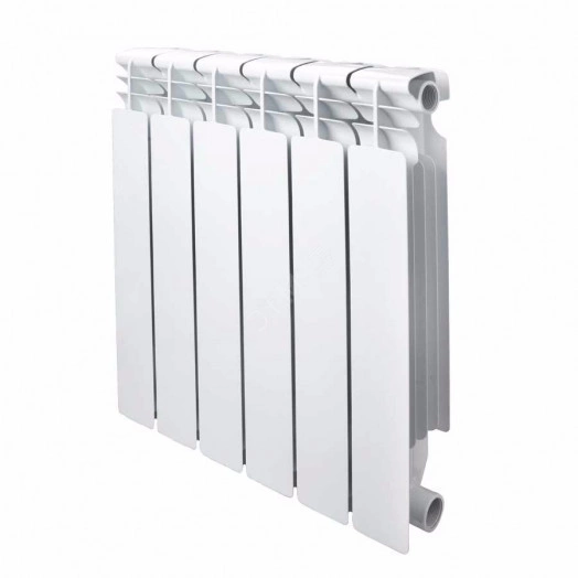 Радиатор биметаллический секционный 500/100/5 боковое подключение