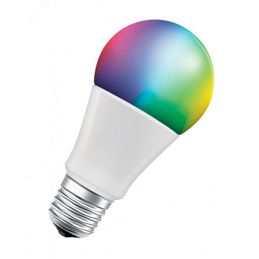 Лампа светодиодная диммируемая LEDVANCE SMART+ груша, 14Вт (замена 100 Вт), RGBW