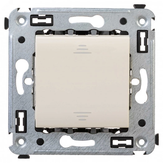 Avanti Инвертор одноклавишный в стену Ванильная   дымка (Переключатель сх.7)