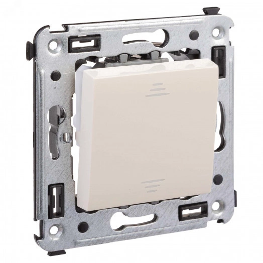 Avanti Инвертор одноклавишный в стену Ванильная   дымка (Переключатель сх.7)